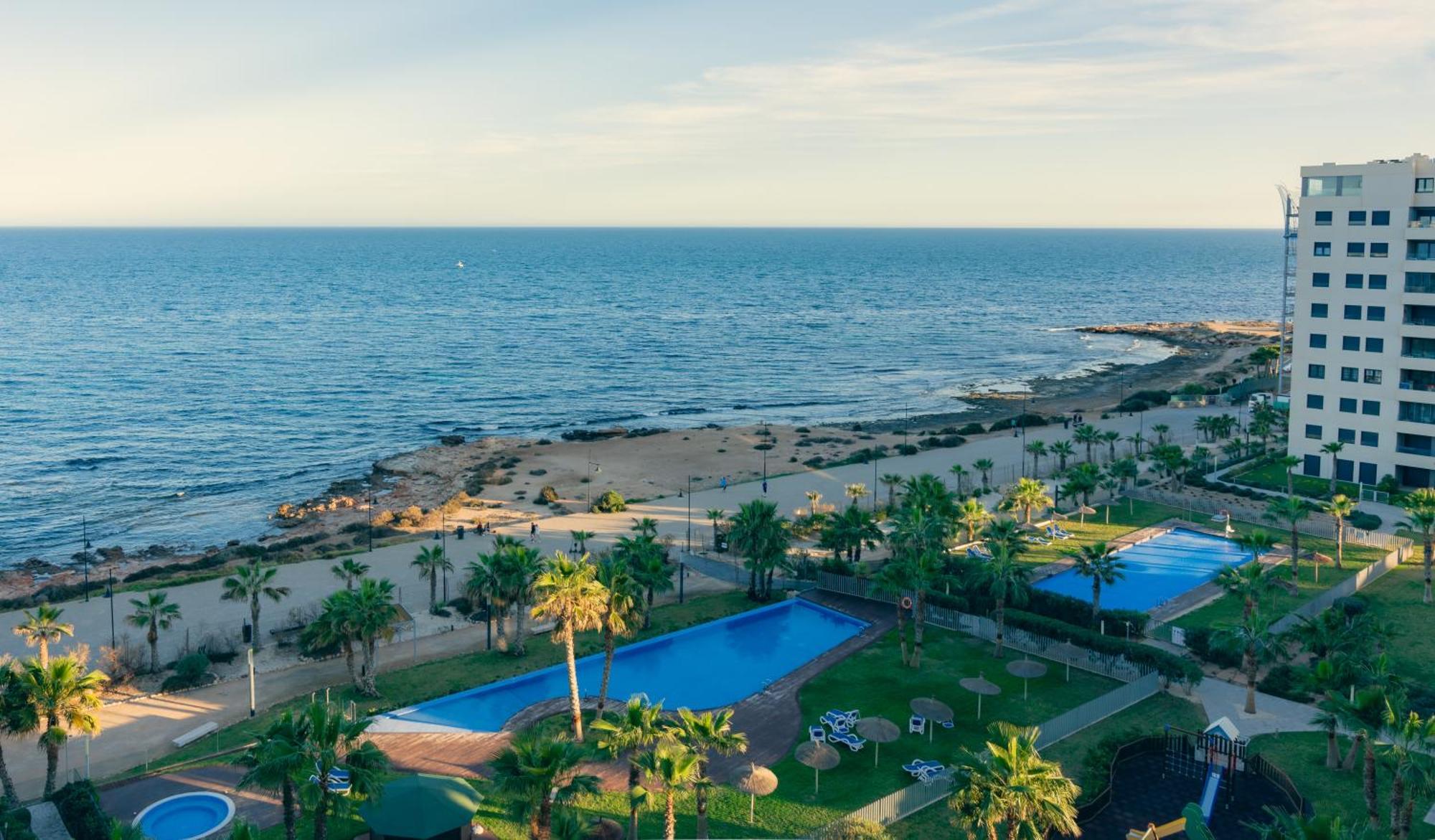 Apartamento Premium Con Jacuzzi Y Vistas Al Mar En Punta Prima, Torrevieja By Rentalole Buitenkant foto