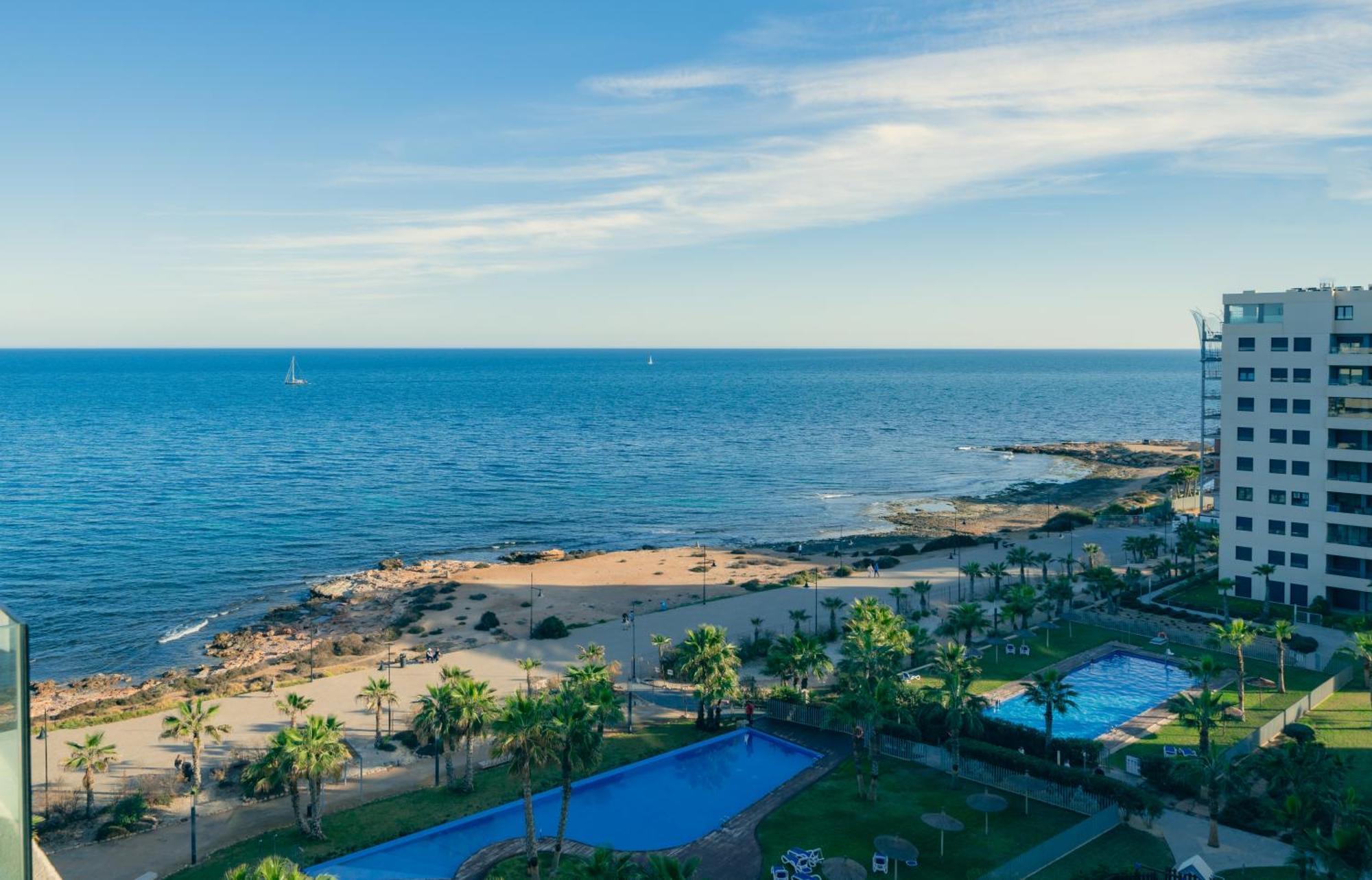 Apartamento Premium Con Jacuzzi Y Vistas Al Mar En Punta Prima, Torrevieja By Rentalole Buitenkant foto