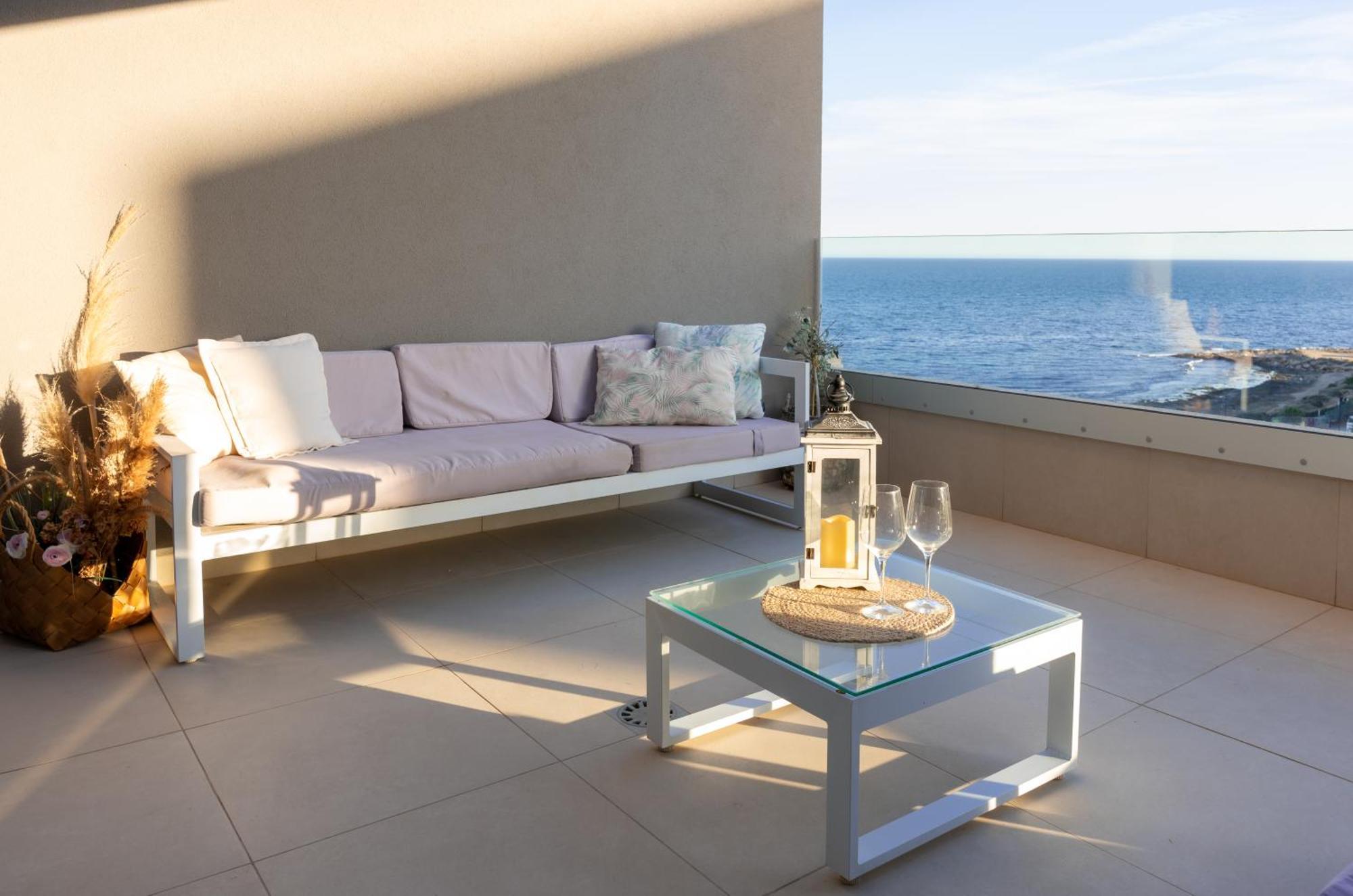 Apartamento Premium Con Jacuzzi Y Vistas Al Mar En Punta Prima, Torrevieja By Rentalole Buitenkant foto