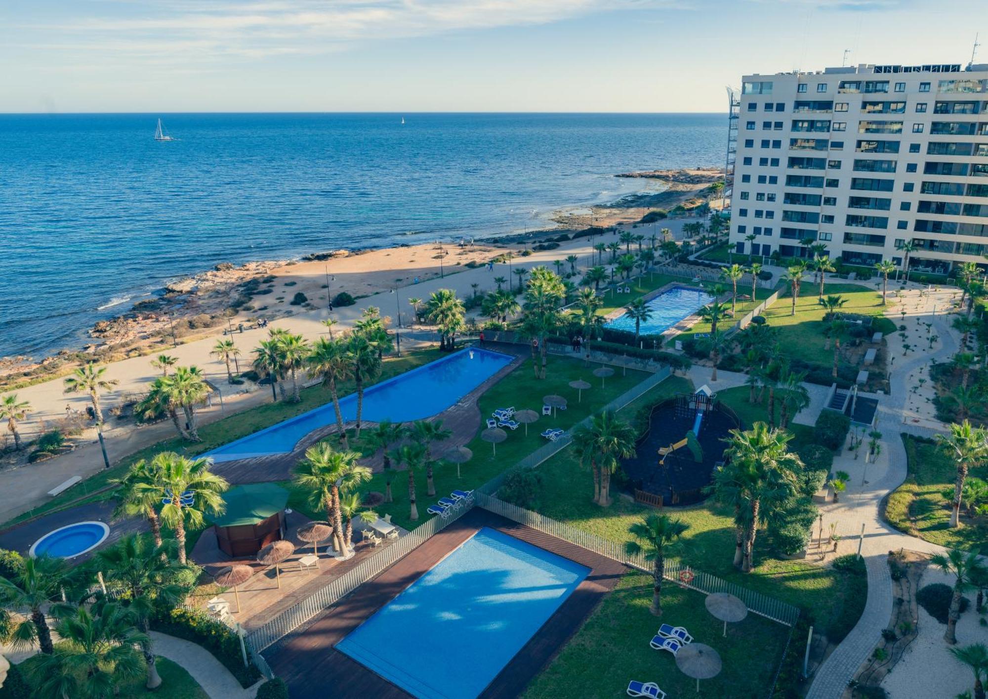 Apartamento Premium Con Jacuzzi Y Vistas Al Mar En Punta Prima, Torrevieja By Rentalole Buitenkant foto